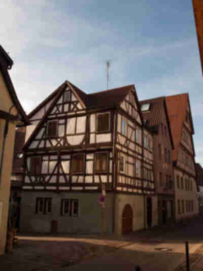 In the marktplatz of Leonberg