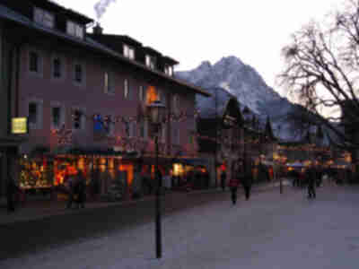 Downtown Garmisch