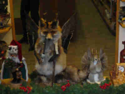I'm not sure what this is supposed to be...perhaps the German equivalent of a jackalope?