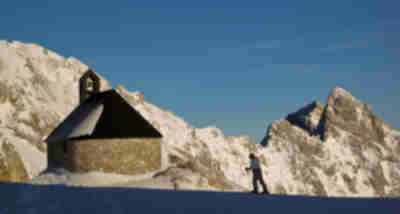 A church on Zugspitze